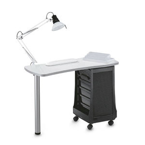 mesa de manicure com compartimento de arrumação 1