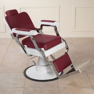poltrona de barbeiro em aço inoxidável 1