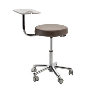 banqueta de cabeleireiro com base metálica