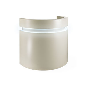 balcão de recepção curvo 1