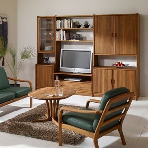 móvel de parede para TV de design escandinavo 1