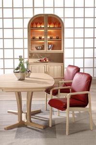cadeira de sala de jantar contemporânea