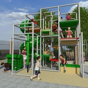 estrutura lúdica para parque infantil
