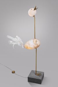 escultura em latão