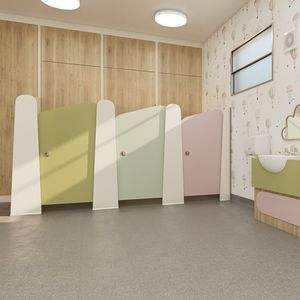 divisória sanitária em HPL 1