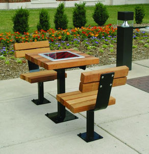 mesa de xadrez para ambiente externo