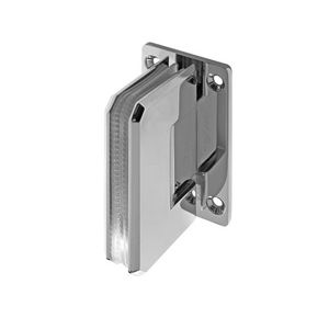 dobradiça para porta de vidro / para box de banheiro / em aço inoxidável