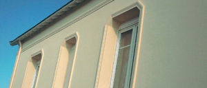 moldura para ambiente externo
