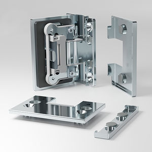 dobradiça para porta de vidro