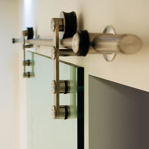 sistema deslizante em aço inoxidável