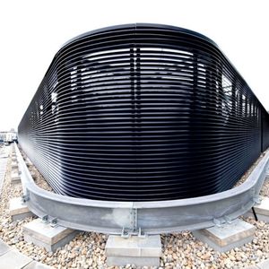 fachada ventilada em alumínio extrudado