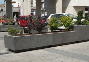 floreira em concreto