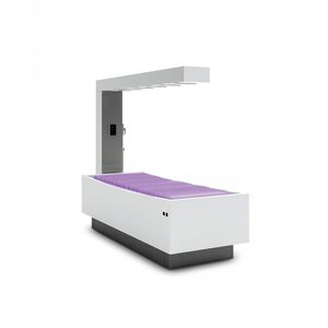 cama de massagem com jatos de água com cromoterapia