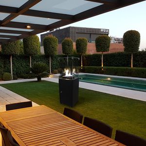 braseiro de jardim a gás 1