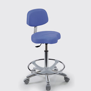banqueta de trabalho com base metálica