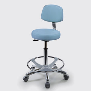 banqueta de trabalho com base metálica