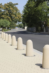 balizador para impedir estacionamento