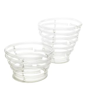 fruteira em vidro soprado / para residência