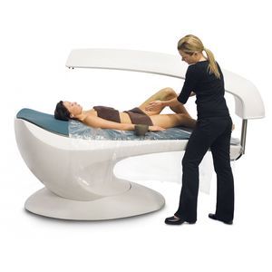 cama de massagem com jatos de água da linha comercial
