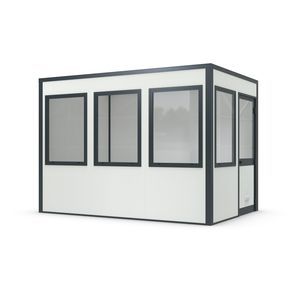 cabine pré-fabricada de uso previsto para escritório
