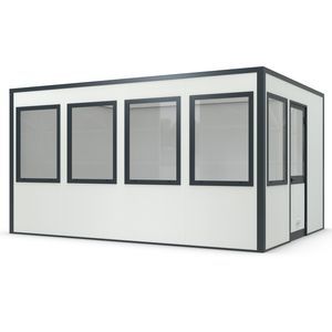 cabine pré-fabricada de uso previsto para escritório