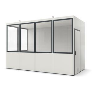 cabine pré-fabricada de uso previsto para escritório