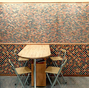 pastilhas em terracota