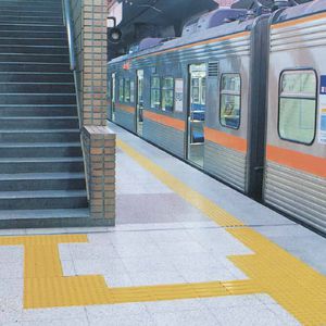piso tátil em grés porcelanato