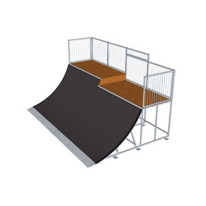 quarter pipe para skatepark