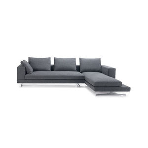 sofá cama / modular / contemporâneo / em tecido