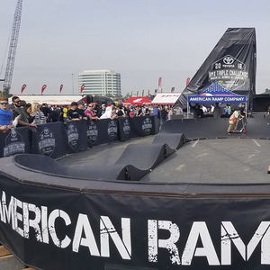 pista de pump track modular