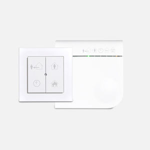 teclado de controle para sistema de ventilação