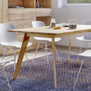 mesa de jantar de design escandinavo
