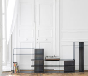 rack de TV design industrial / em aço