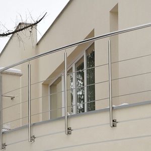 guarda-corpo em aço inoxidável 1