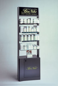 expositor para produtos de beleza