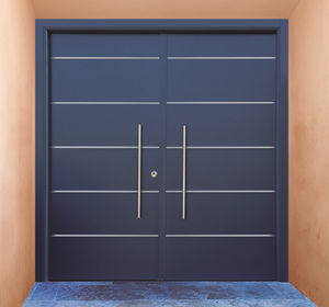 porta em aço galvanizado