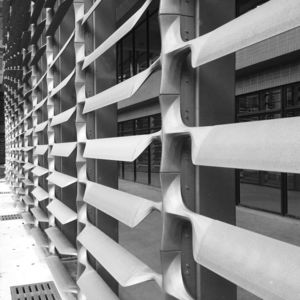 brise em fibra de vidro