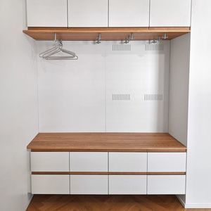cabide de parede contemporâneo