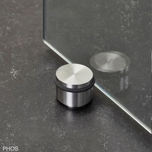 batedor de porta em aço inoxidável