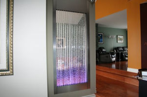 painel borbulhador retroiluminado