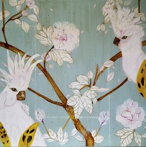 quadro decorativo a óleo