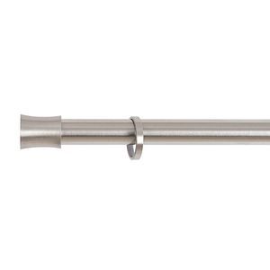 varão para cortinas em metal cromado 1