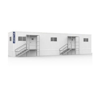 construção em contêiner da linha comercial