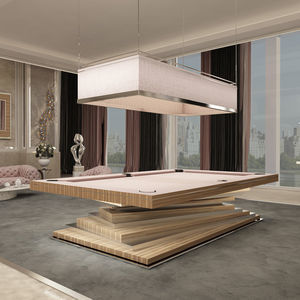 mesa de sinuca contemporânea