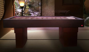 mesa de massagem hidráulica