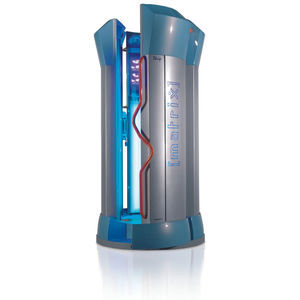 cabine vertical de bronzeamento