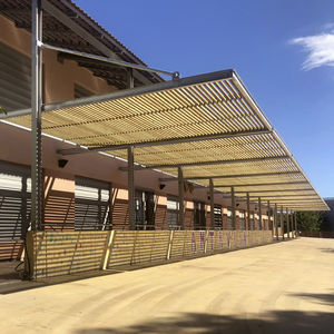pérgola apoiada em parede 1