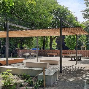 pérgola para fixação ao piso 1
