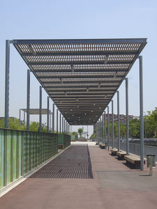 pérgola para fixação ao piso 1